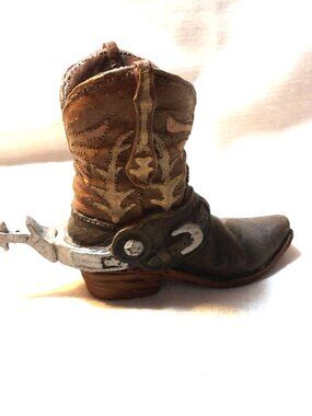 Ceramic Decor *** COWBOY BOOT ***  Like the Real Deal!